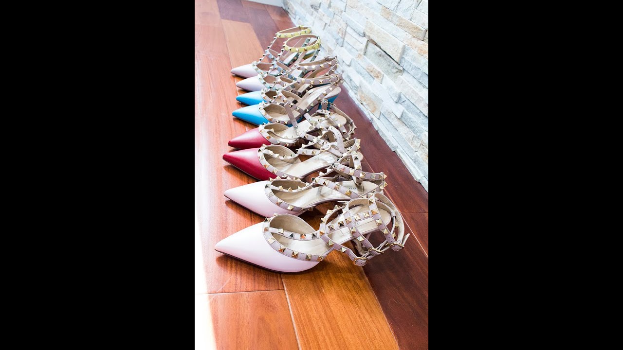 Wear & Tear Review : Valentino Rockstud heels (Size, Comfort) YouTube