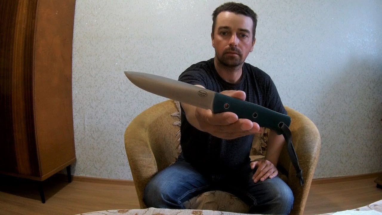 Нож Bushcraft от мастерской Tknife -ручной работы.