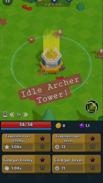 Idle Archer Tower Defense RPG - (road to stage 20) Highlights - YouTube