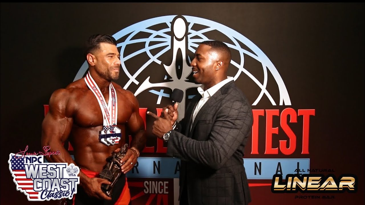 2025 Lonnie Teper’s NPC West Coast Classic Men’s Physique Overall Champion Diego Meza