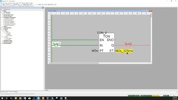 timer at Unity Pro software schneide PLC