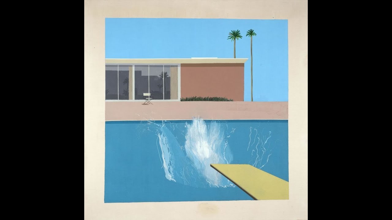 "A Bigger Splash" 🌊 de David Hockney Explication YouTube