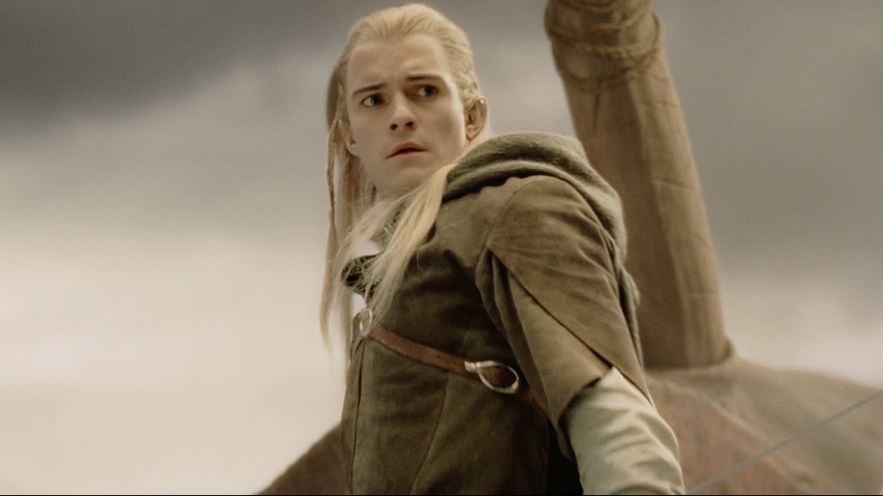 The Lord Of The Rings The Return Of The King Legolas Slays A
