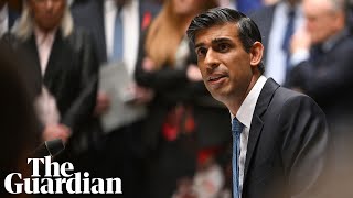 PMQs: Rishi Sunak takes weekly questions in parliament – watch live