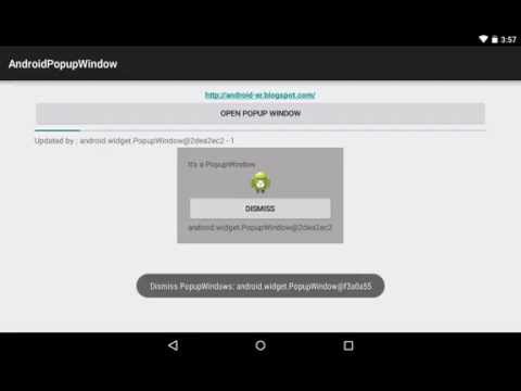 Auto dismiss popupWindow with AsyncTask