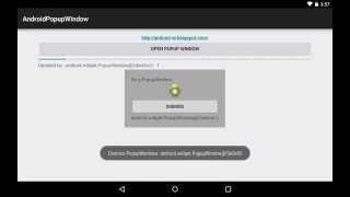 Auto dismiss popupWindow with AsyncTask