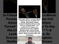 In Friends (2001), in Joey's movie premiere scene, Chandler fell asleep. When Matt LeBlanc turned to