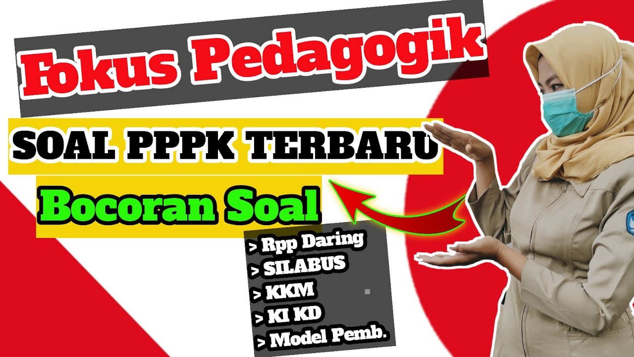 Soal pppk Pedagodik Guru P3K 2021 - YouTube