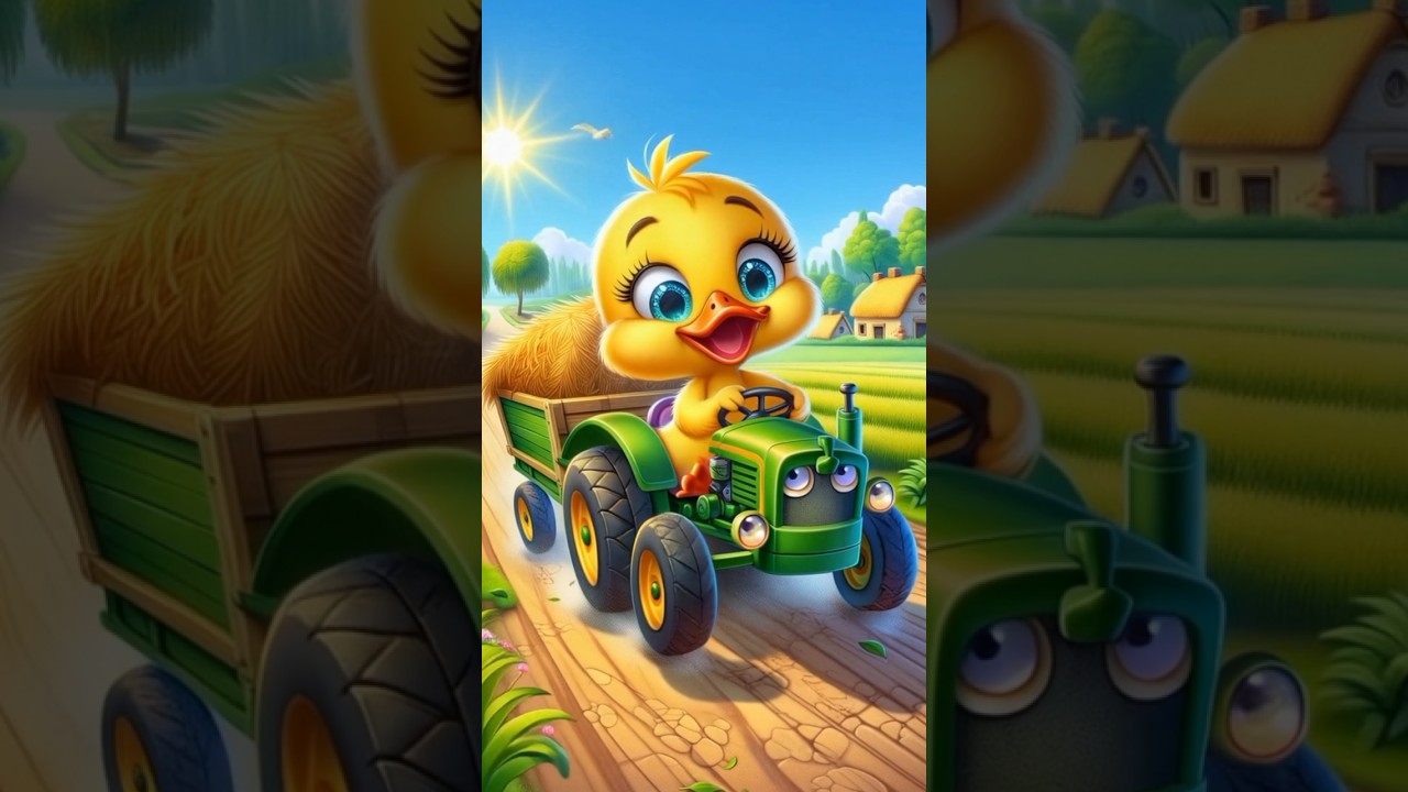 Duckling's Farm Frenzy: Tractor Driving Fun 