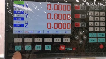 Fitting digital readouts to the lathe and milling machine