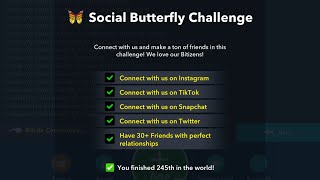 BitLife Social Butterfly Challenge