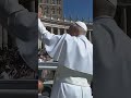 Pope Leo XIV cheered by Massive Crowd in Rome as he resumes his General Audience #popeleoxiv