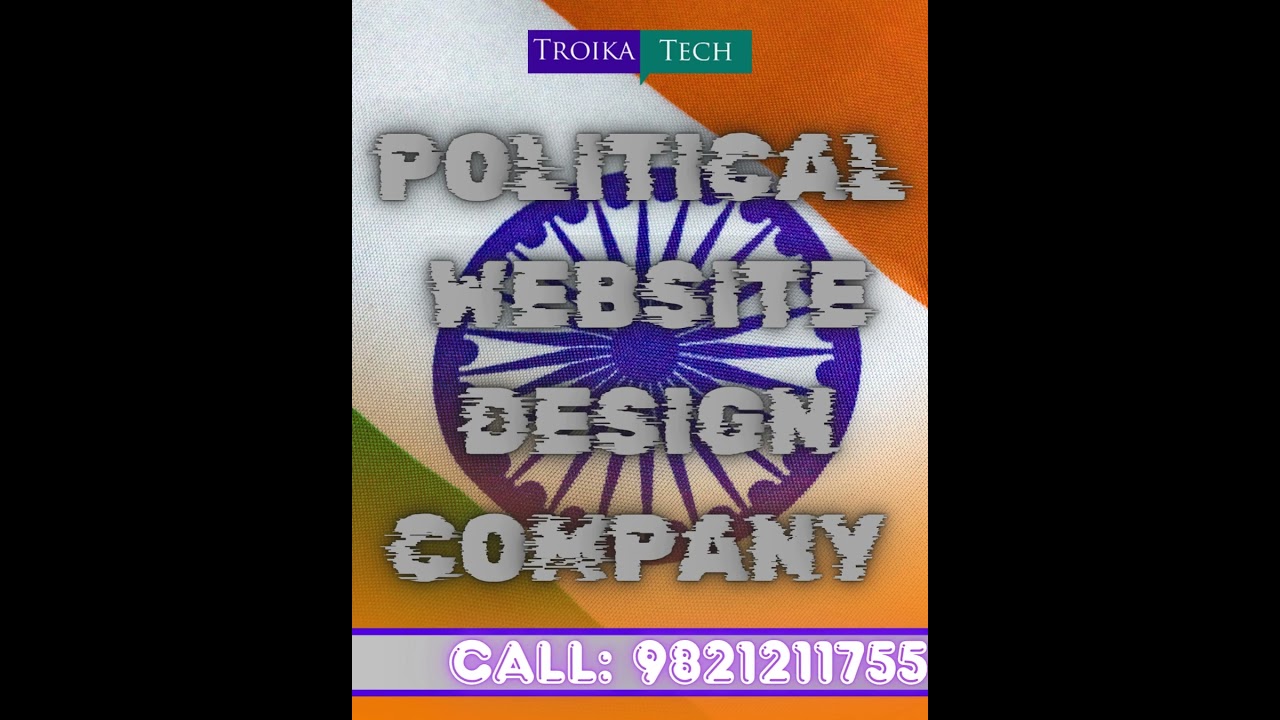 Top Political Website Designing Company in Mumbai | Election Campaign Web Design by Troika Tech