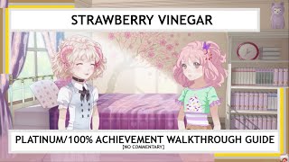 Strawberry Vinegar - Platinum/100% Achievement Walkthrough Guide [No Commentary]