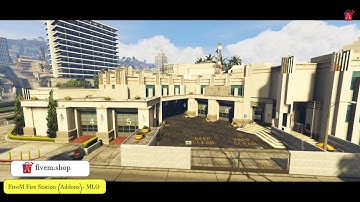 FiveM Fire Station | FiveM Fire Department MLO #fivem #firestation