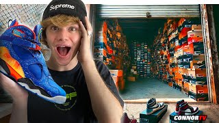 I Bought An Abandoned Storage Unit Full Of Sneakers Crazy Profit
