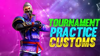 Free Fire Live Tournament Practice Custom #free Fire Live @Crx ROCKY AND RDX #ff Live🔥🔥