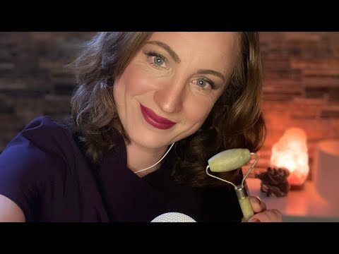 ⭐️ ASMR ✨ Sleep Spa personal attention pampering relaxing makeup treatments layered sounds triggers