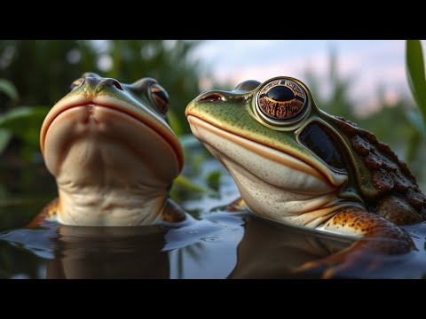 صوت الضفدع لماذا تصدر الضفادع هذه الأصوات الغريبة