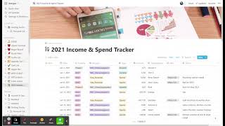 Best budgeting app for 2023- Create an Income vs. Expense Tracker using Notion