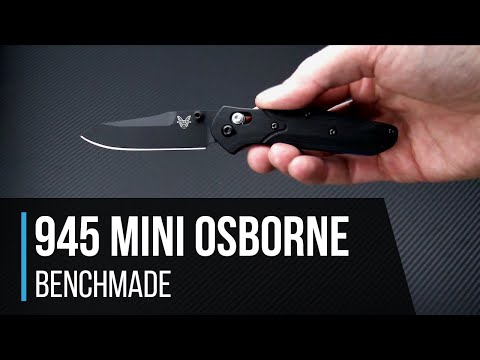 Benchmade 945 Mini Osborne G10 AXIS Lock Folder Overview