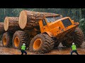 Inside How Oversized Logs Are Moved Without Cranes (Full Process)