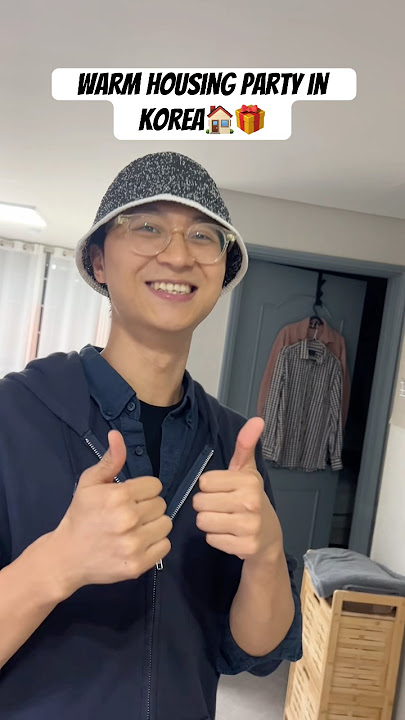 House warming party in Korea🏠