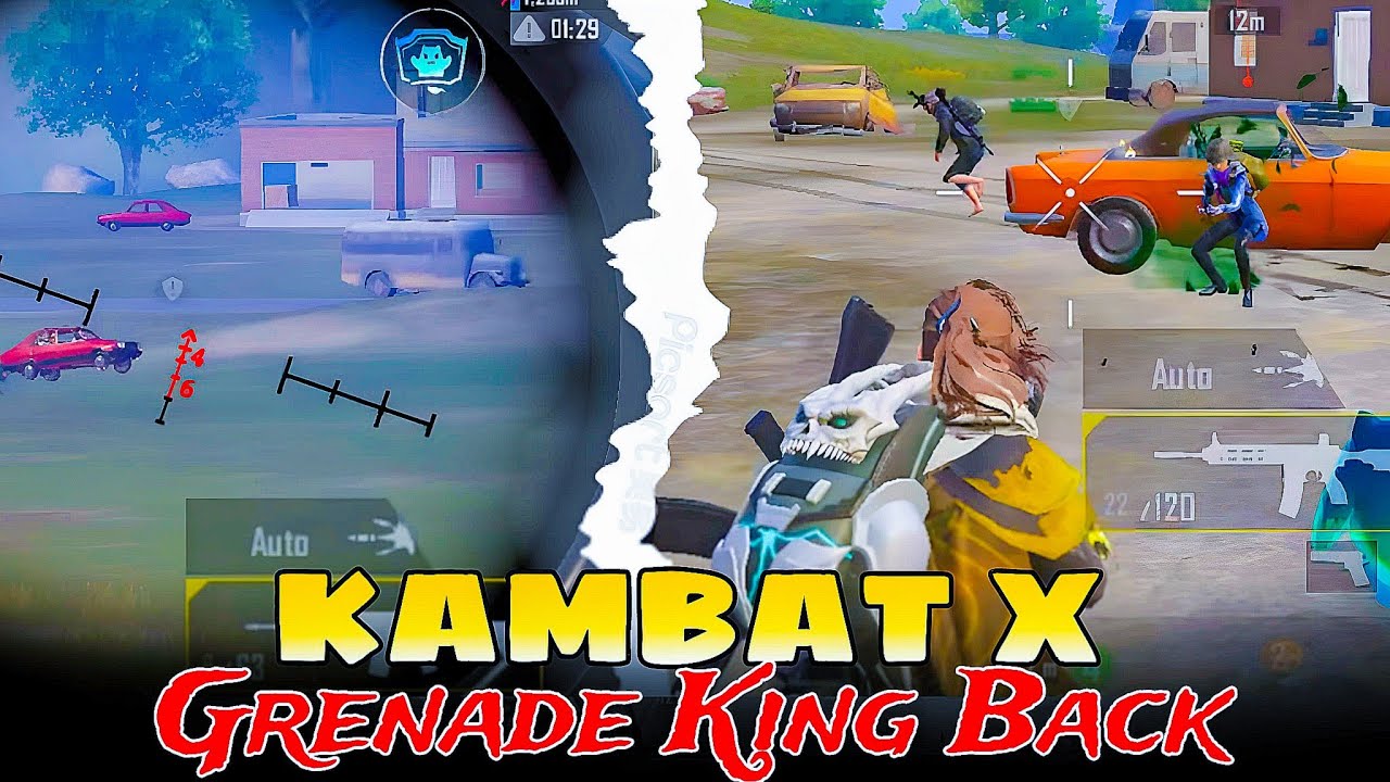 BGMI MONTAGE GRENADE KING | KAMBAT X | BGMI NEW UPDATE 