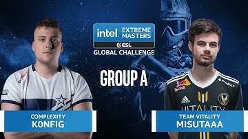 CS:GO - Team Vitality vs. Complexity [Dust2] Map 2 - IEM Global Challenge 2020 - Group A