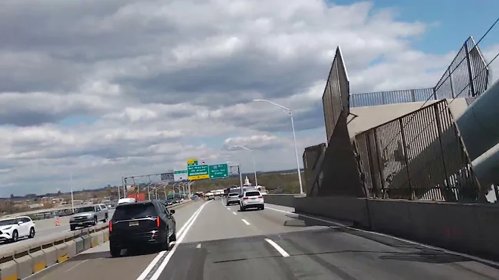 3.34 minutes of crossing of the Verazzano Bridge Upper from Staten Island to the BQE(with noise)