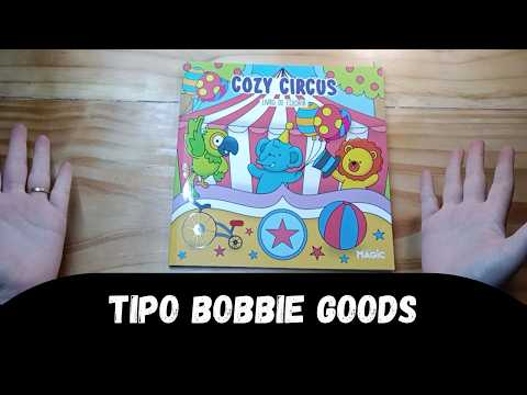Livro de colorir Cozy circus - Pagina por pagina