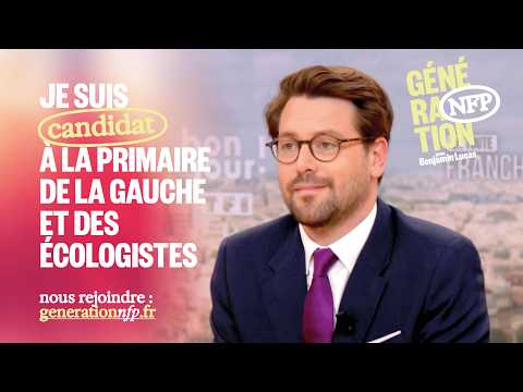 Je suis candidat à la primaire de la gauche et des écologistes
