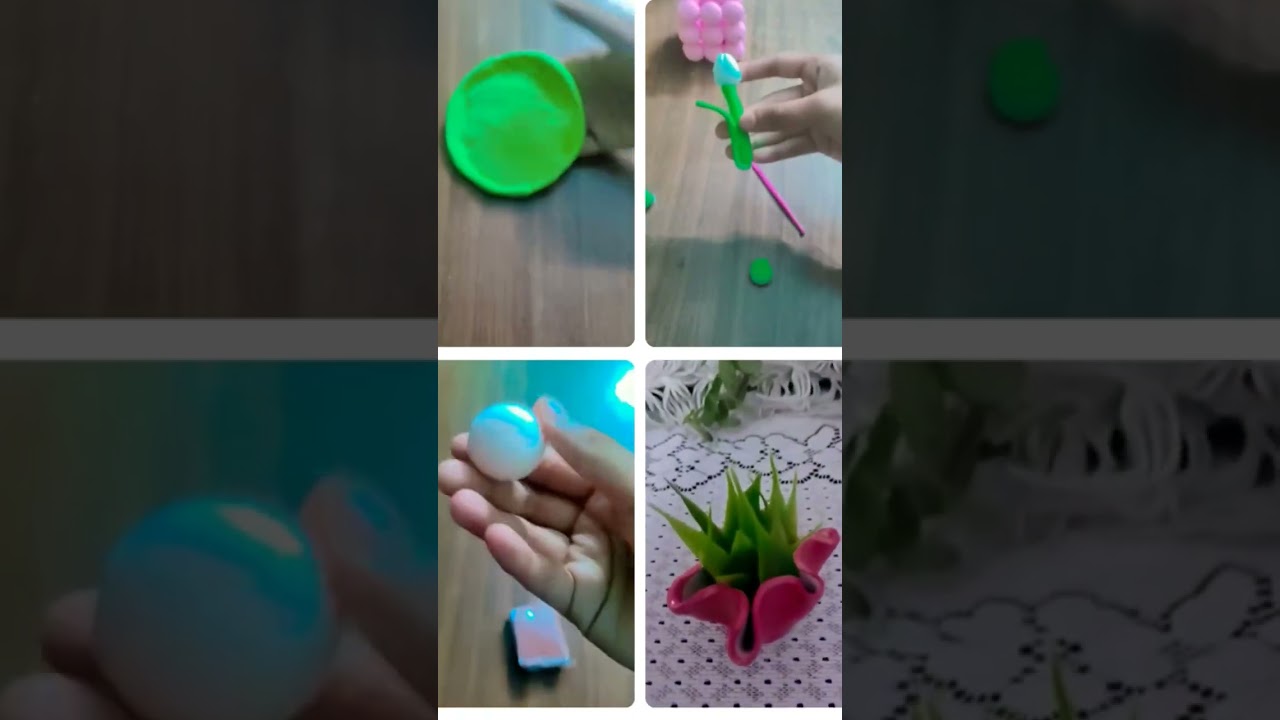 Easy clay art ideas 😄 