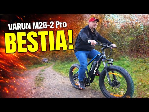¡BESTIA con terenie! ⚡ Lekki Fat Bike VARUN M26-2 Pro – Prueba Mocy i Zasięgu