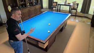 3cushion Billiards - Lesson - Points from short cushion