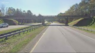 Accident causes bridge closure over I-26 in Newberry County