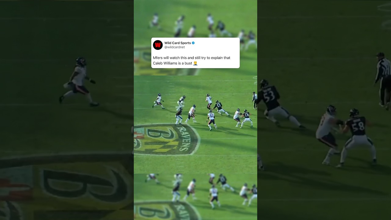 This Caleb Williams highlight is 🤯