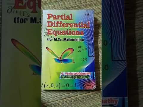 Partial differential equation book | தமிழ் ✨
