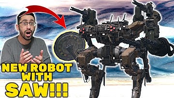 NEW Robot RIPBLADE Has A Crazy Saw Ability! - Armor Attack 1.9.0 Gameplay AA