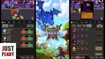Infinity Heroes Gameplay (Android / iOS)