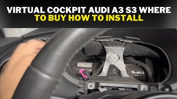 VIRTUAL COCKPIT AUDI A3 s3 where to buy how to install