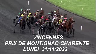 PRONOSTIC QUINTE PMU DU LUNDI 21/11/2022 EN 5 CHEVAUX, PRIX DE MONTIGNAC-CHARENTE A VINCENNES screenshot 5