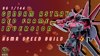 HG Gundam Astray Red Frame Inversion | ASMR Speed Build