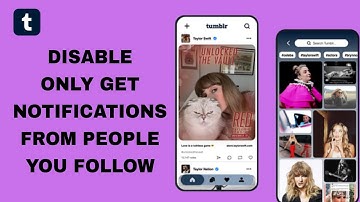 How To Disable Only Get Notifications From People You Follow On Tumblr App | Step By Step