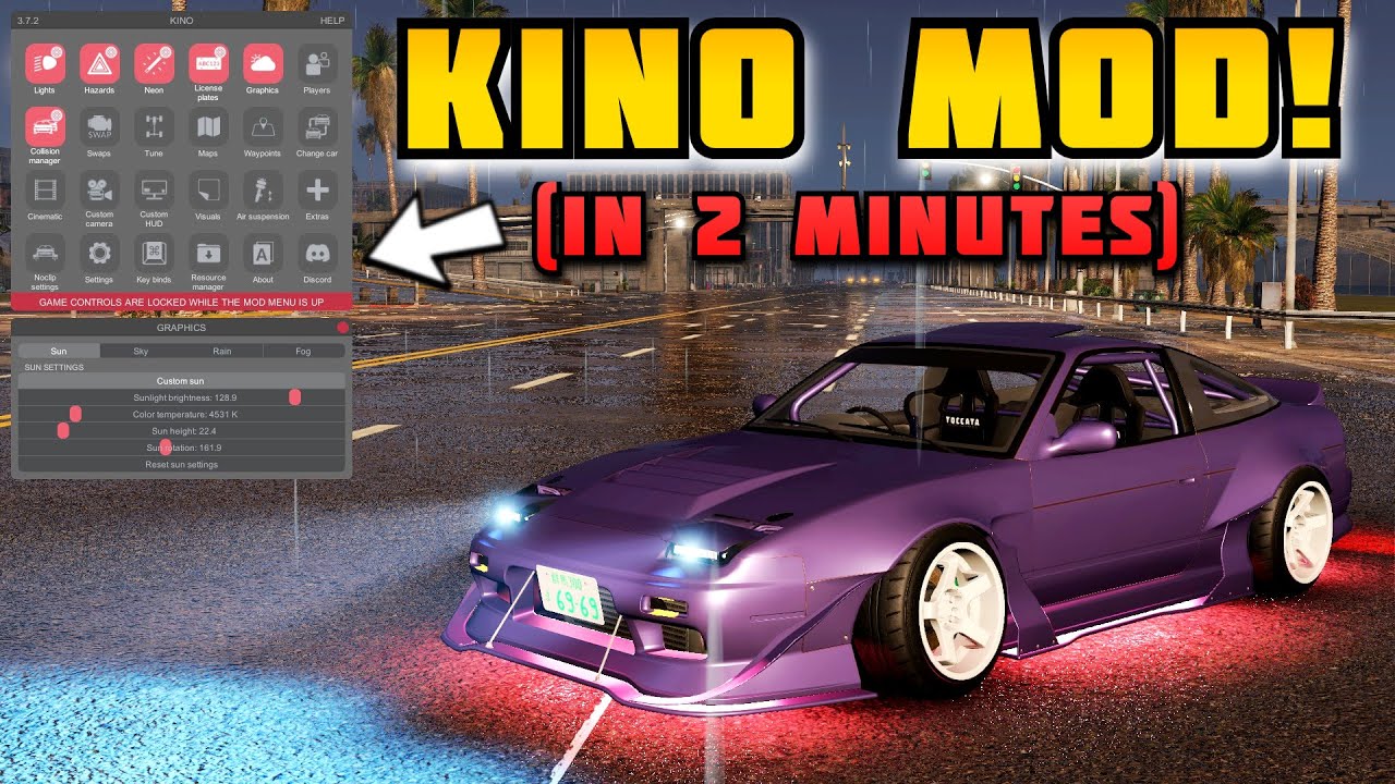 Kino mod carx drift racing online