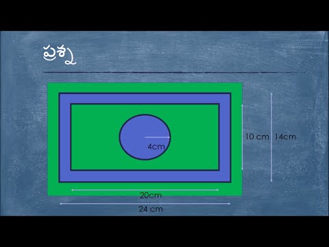 వైశాల్యం - చుట్టుకొలత (Area and Perimeter) - Class 7 - Telugu Maths