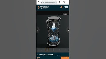 Hourglass 3D Model About Risk Of Global Warming | Blender 3D Model #globalwarming #environmentart