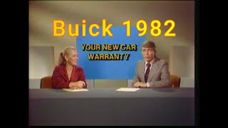 1982 Buick New Car Warranty