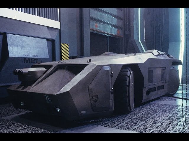 HIYA Toys Aliens M577 1:18 Colonial Marines APC Armored Personnel