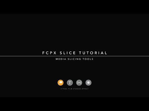 FCPX Slice Tutorial